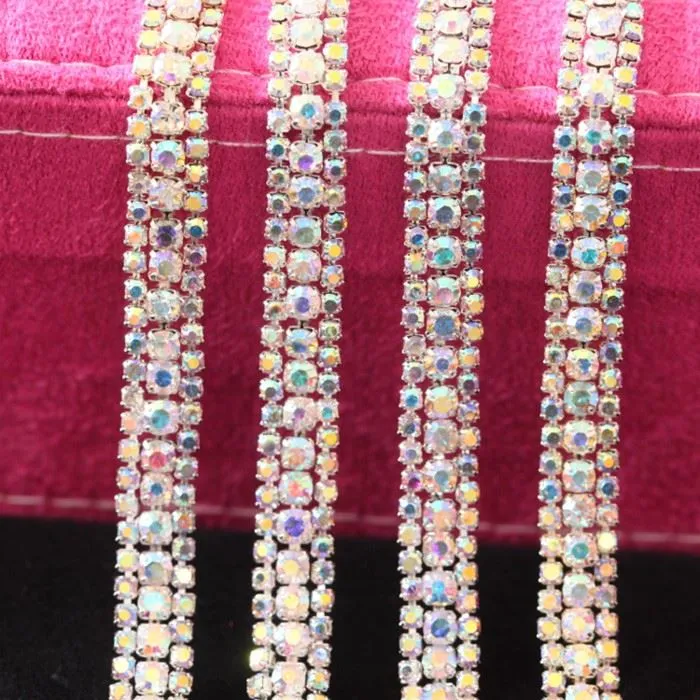 crystal rhinestonechain trim