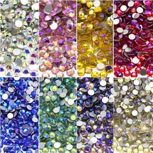 Rhinestones Gwydr Crystal Flatback